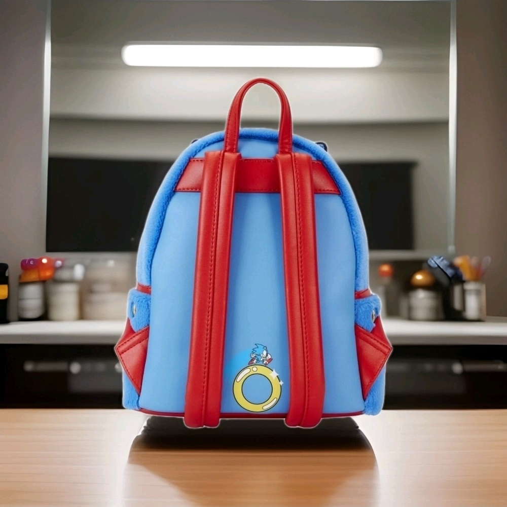 Loungefly SEGA Sonic the Hedgehog Classic Cosplay Mini Backpack - Picture 4 of 8
